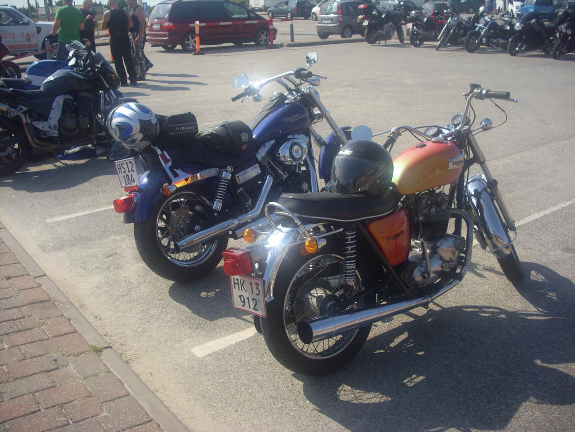 Var lige til mc træf på rømø idag billede 11