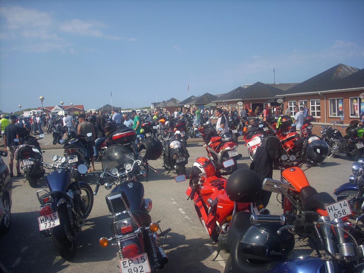 Var lige til mc træf på rømø idag billede 12