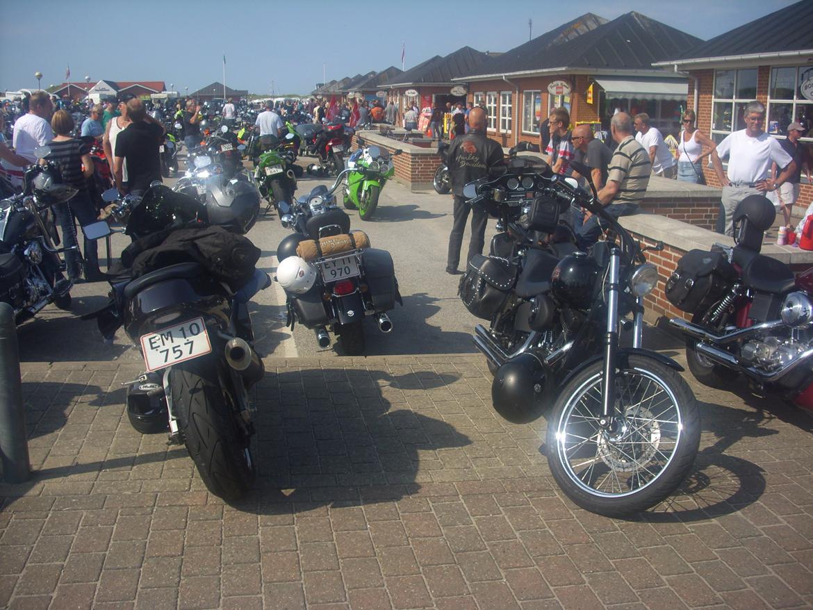 Var lige til mc træf på rømø idag billede 13