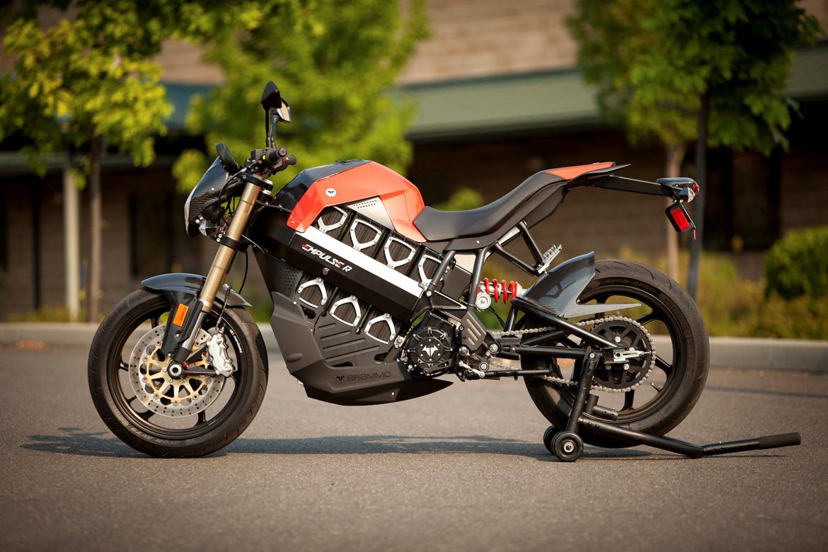 EL motorcykler - Brammo Empulse R billede 18