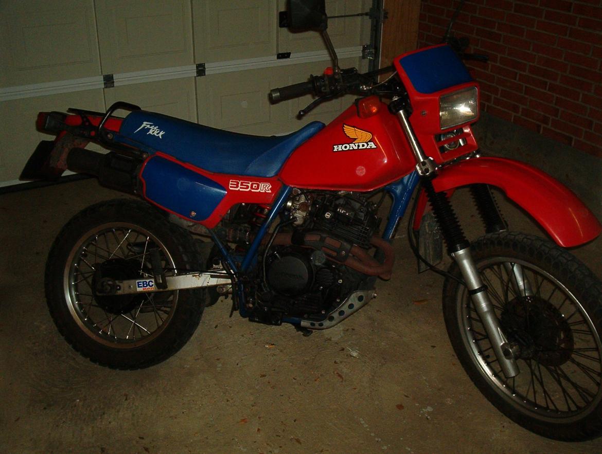 Honda XL350R billede 2