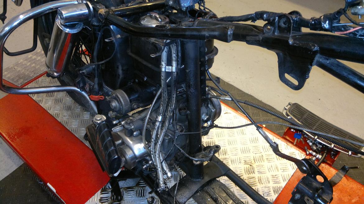 Harley-Davidson FLH1200 - Shovelhead fra 1972 billede 9