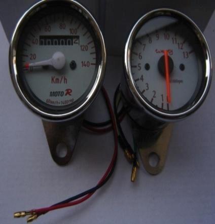 Honda Dax 150ccm Cafe Racer - Spedometer og omdrejmingstæller Bestilt billede 28