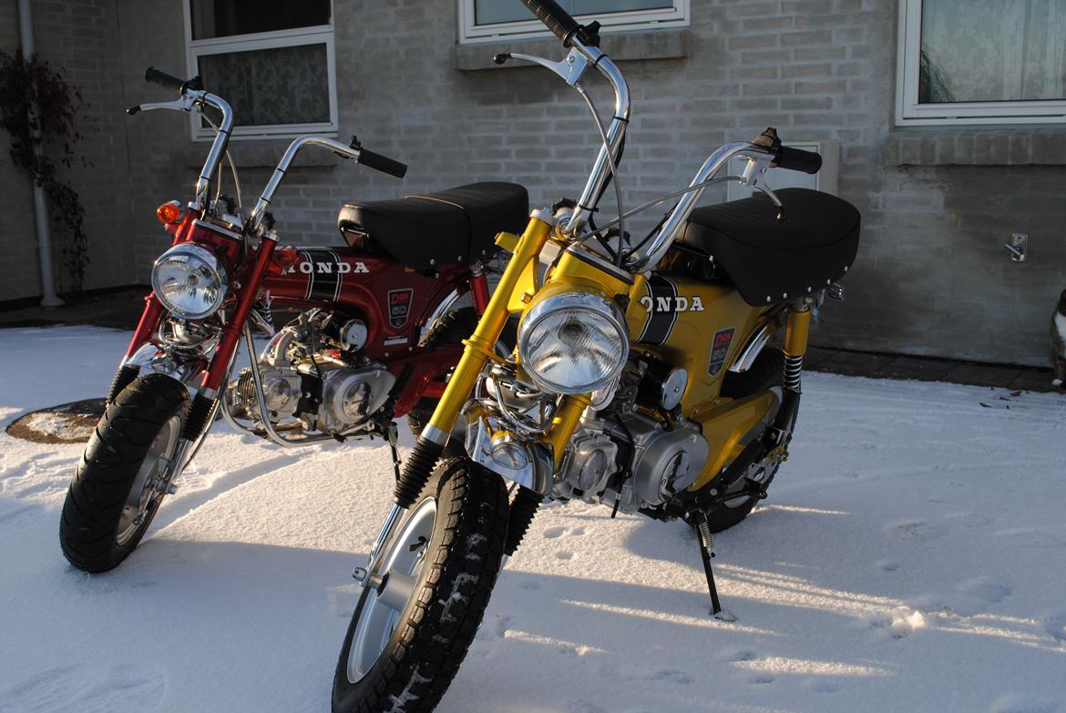 Honda Dax 150ccm Cafe Racer - Mine to Dax der er helt færdige og originale billede 125