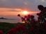 Thailand Den Gyldne Trekant  - Solnedgang over bjergene