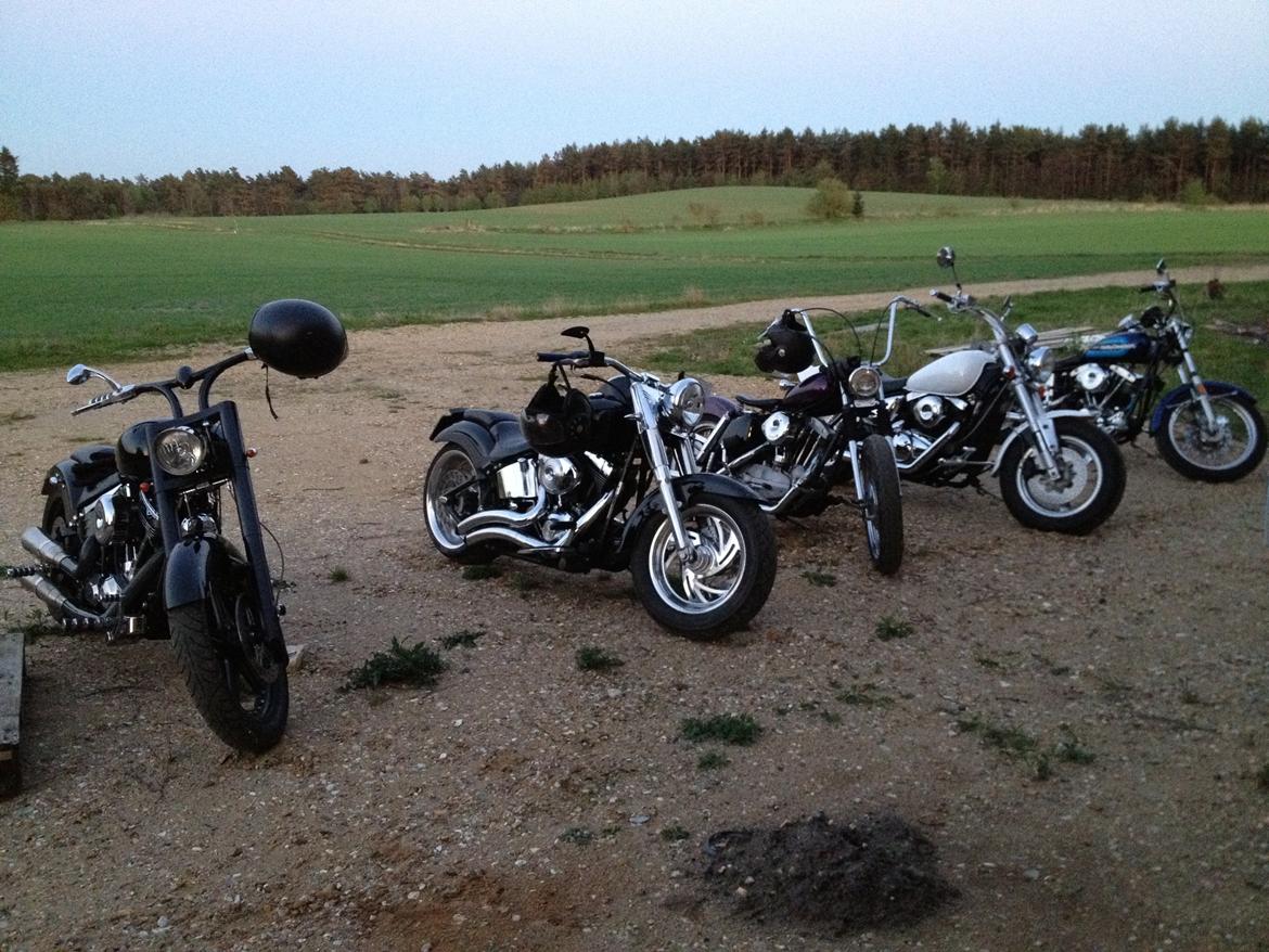 Jackals MC Danmark - Lidt klubcykler...En er daheldigvis skiftet ud med en HD Fatboy billede 24