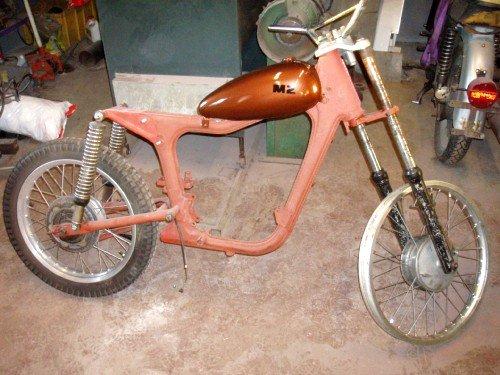 mz ts classic trial - forfælg fra 125ccm crosser jeg har egeret om på mz ts 250 nau  billede 2