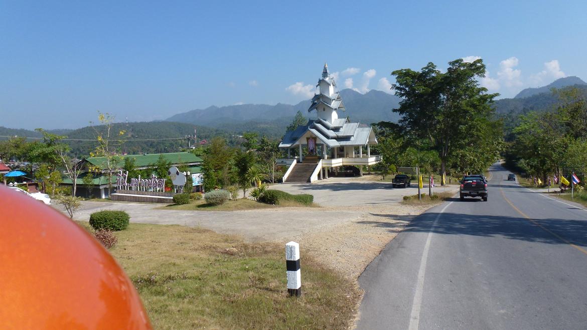 Thailand Den Gyldne Trekant  - Et The/Kaffehus vi lige brugte, fedt flot sted billede 9