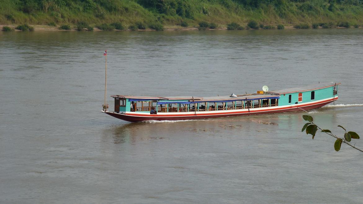 Thailand Den Gyldne Trekant  - Turbåd  billede 107