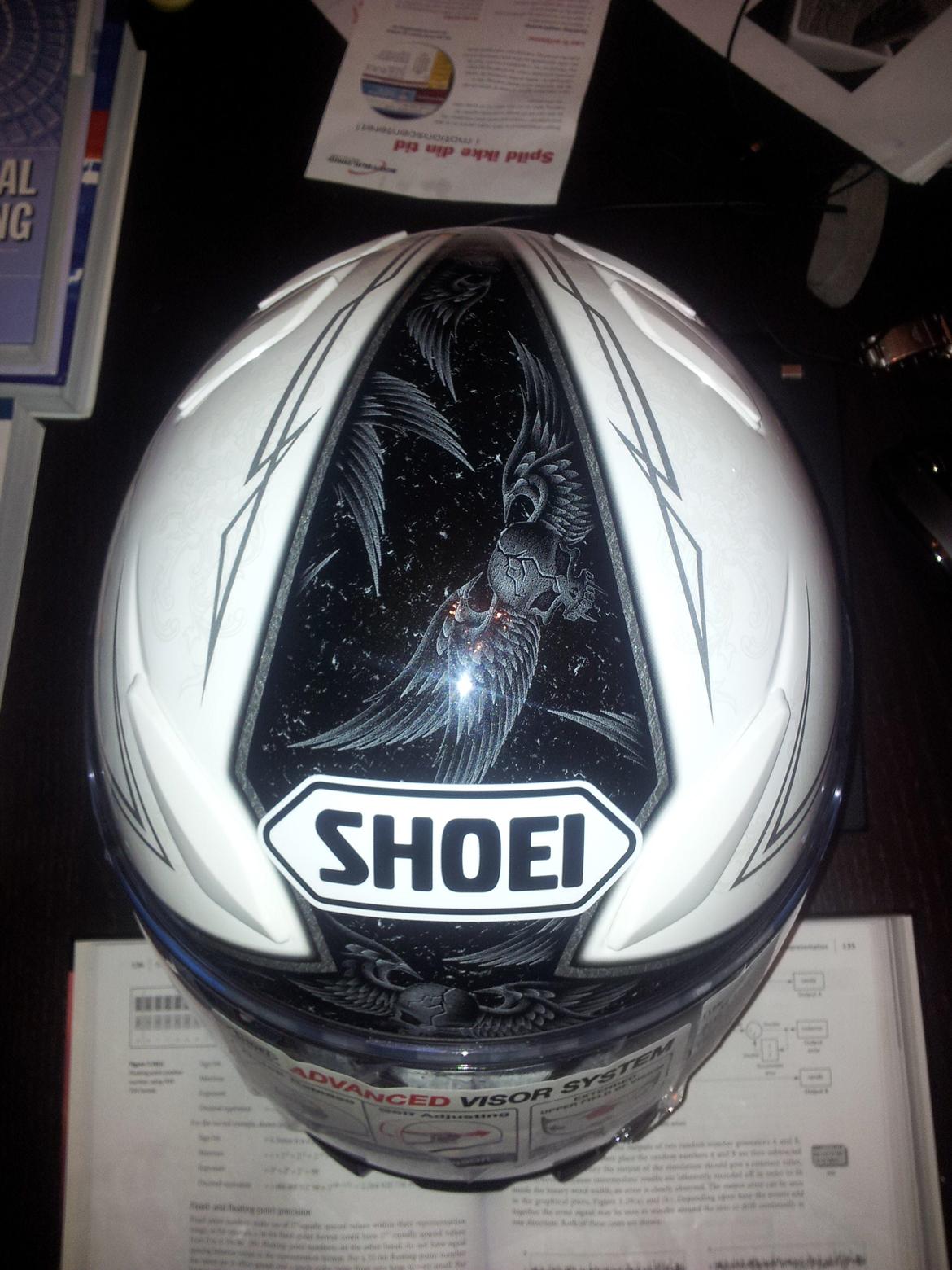 SHOEI XR-1100 Diabolic Divinity billede 2