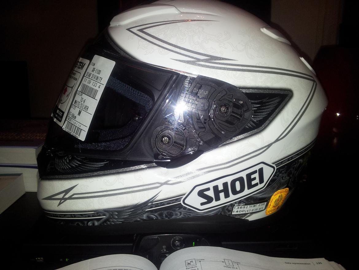 SHOEI XR-1100 Diabolic Divinity billede 4