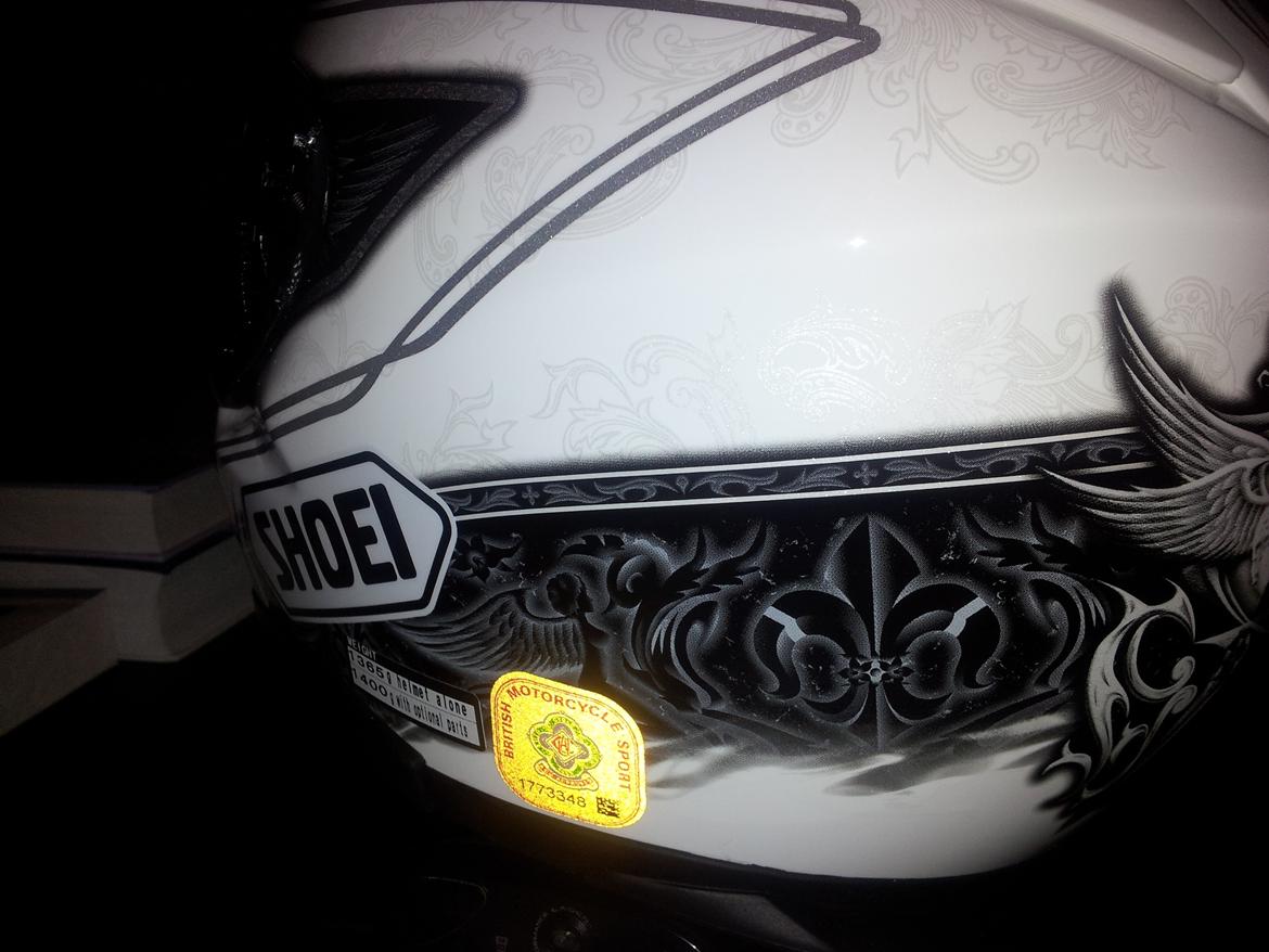 SHOEI XR-1100 Diabolic Divinity billede 5