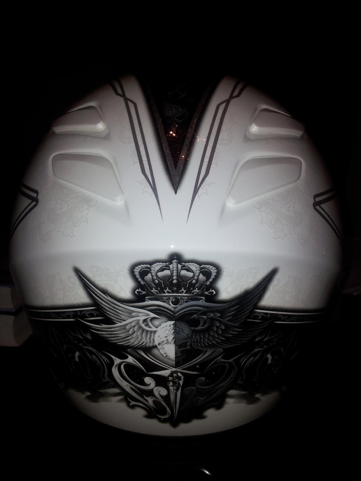 SHOEI XR-1100 Diabolic Divinity billede 6