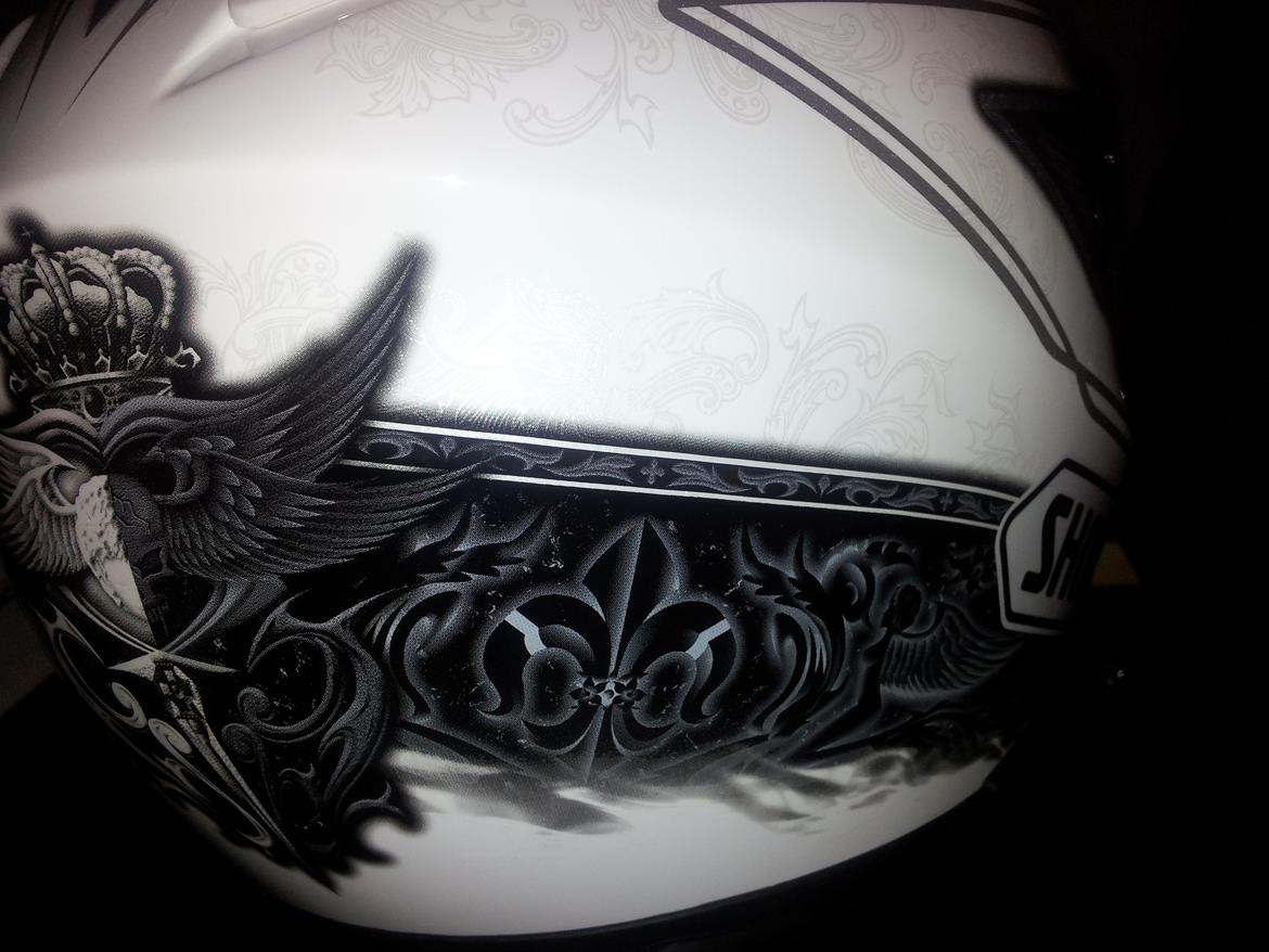 SHOEI XR-1100 Diabolic Divinity billede 7