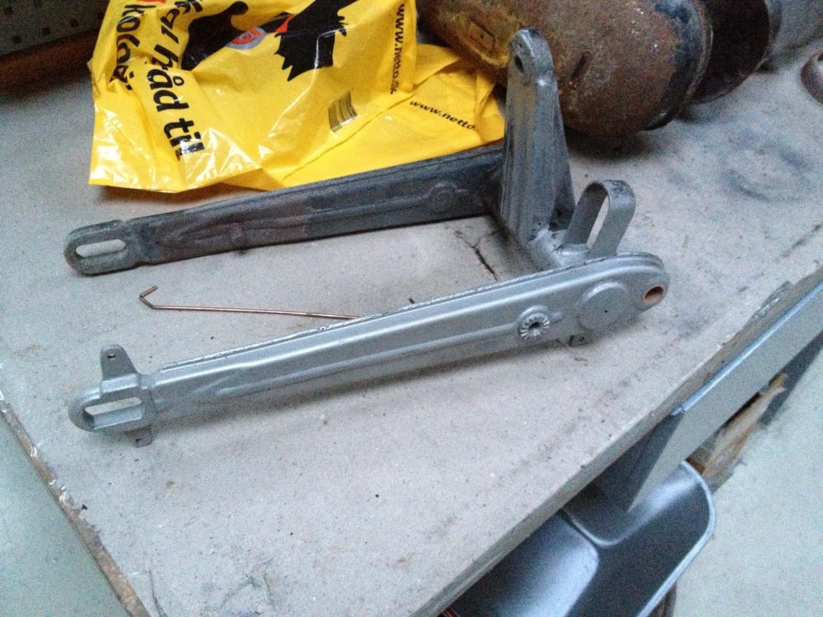 Nsu mbygning/bobber - en bagsvinger halvt glasblæst billede 48