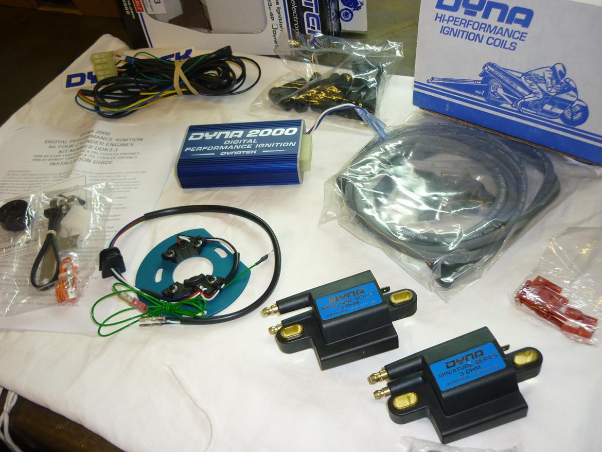 Turbo gsxr 1100 banecykel - Dyna 2000 tændingen kan reguleres  vha turbotrykket i retart mode billede 17