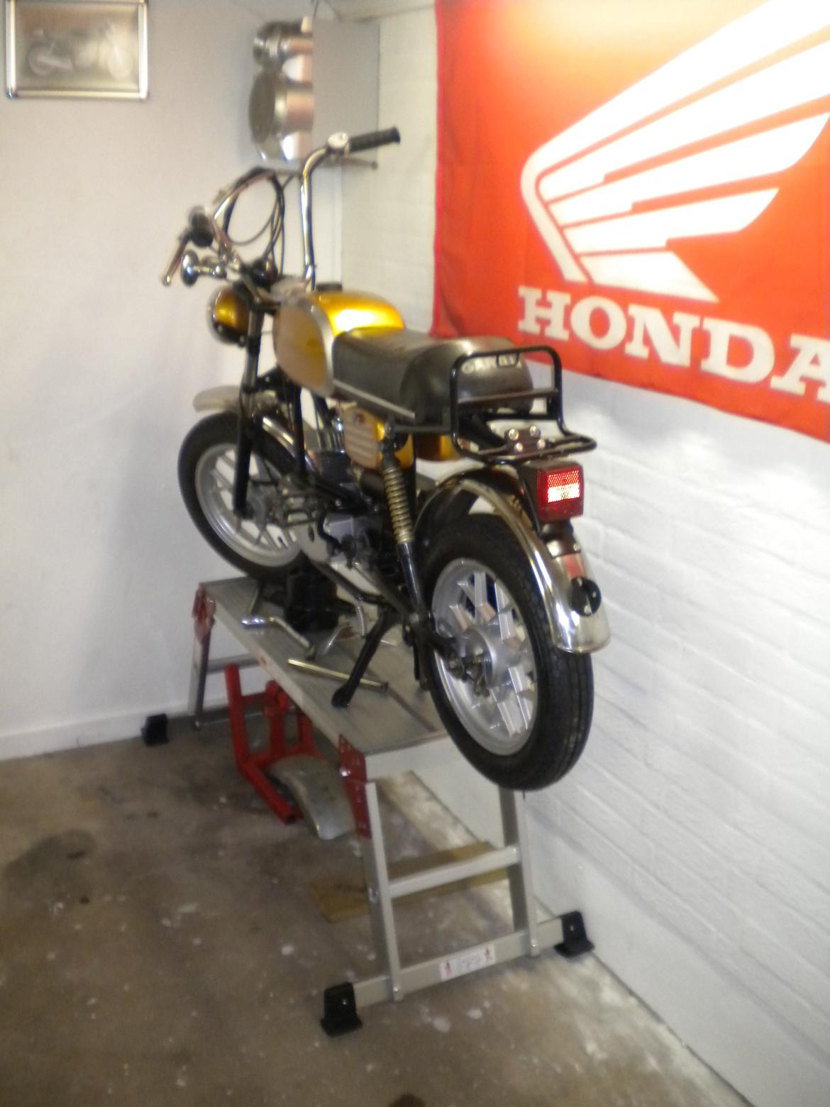 Honda Dax 150ccm Cafe Racer - Min Garelli Bonanza 1977 næsten færdig og TIL SALG billede 121