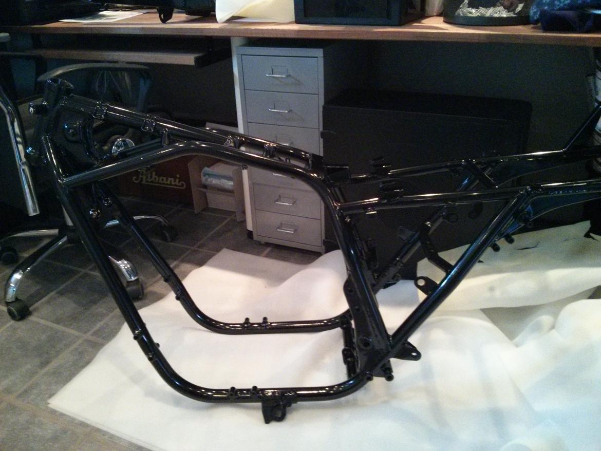 Maling af stel og motor + div. billede 1