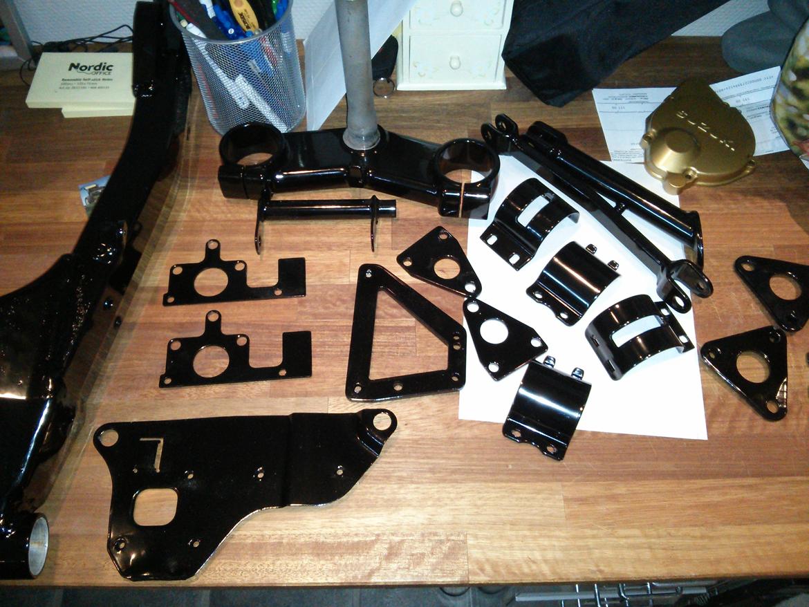 Maling af stel og motor + div. billede 5