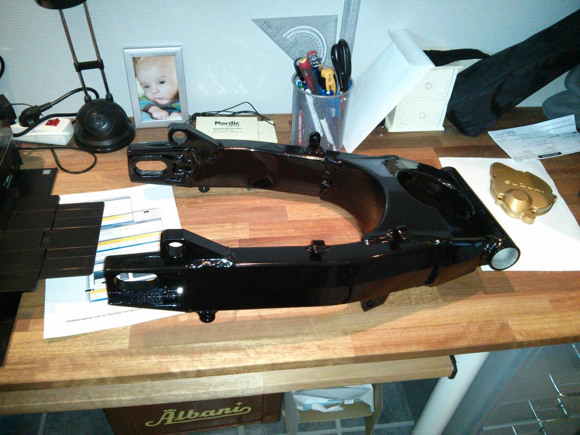 Maling af stel og motor + div. billede 7