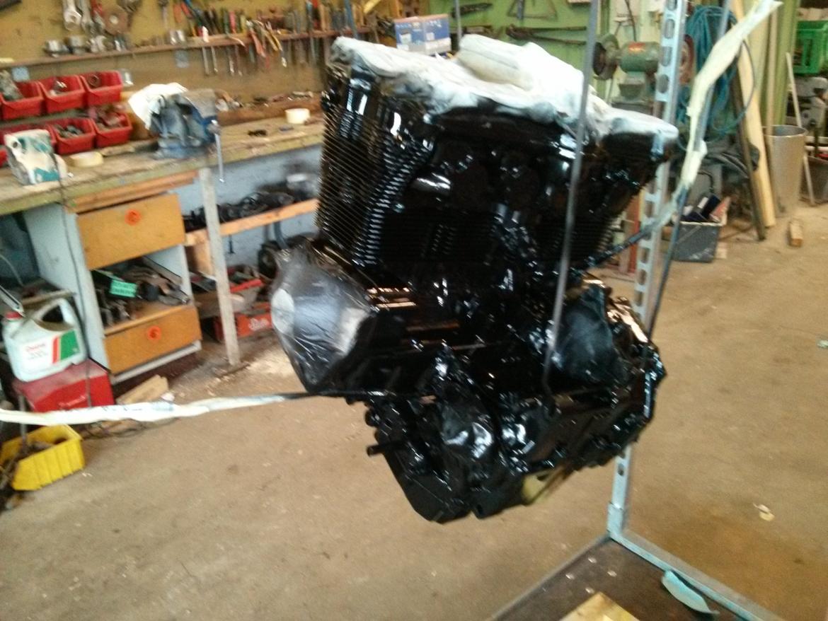 Maling af stel og motor + div. billede 14