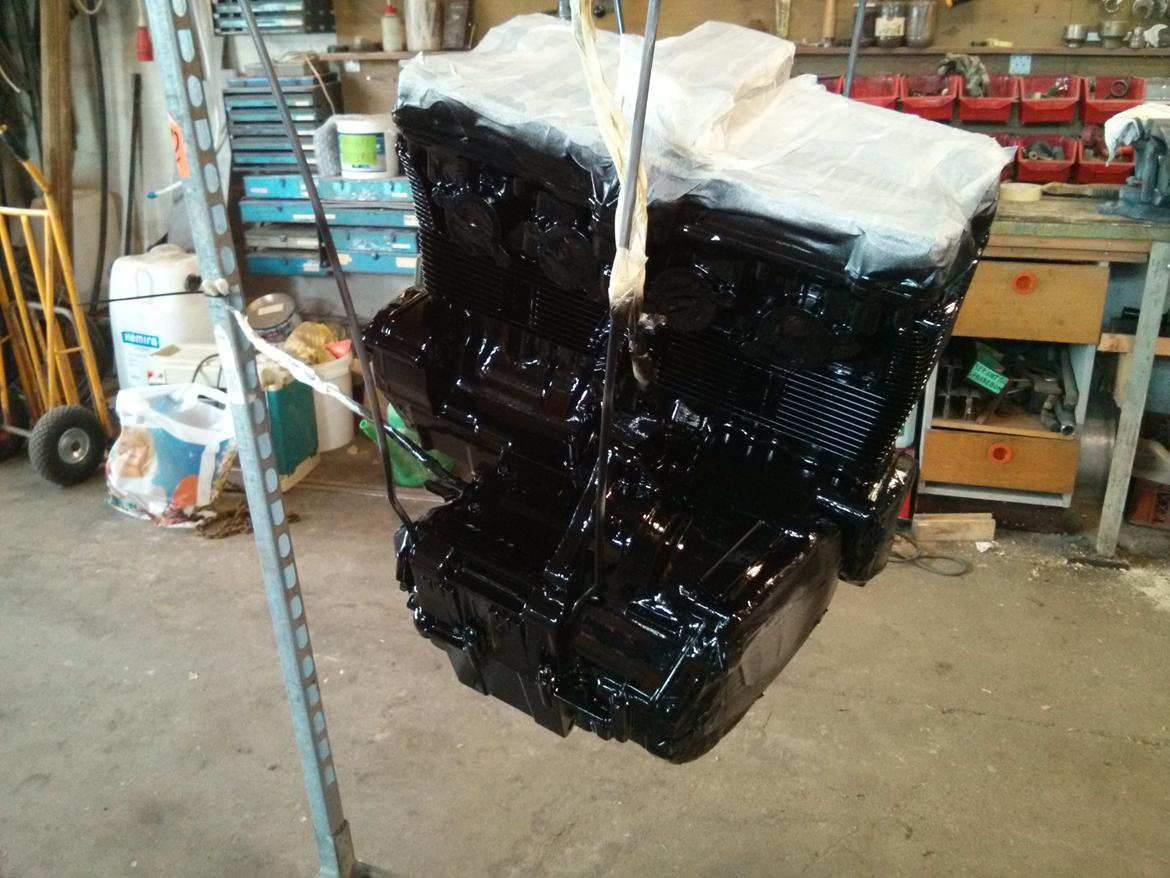 Maling af stel og motor + div. billede 15