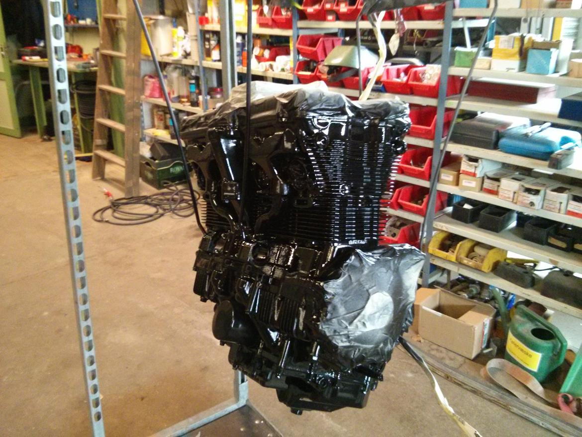 Maling af stel og motor + div. billede 18