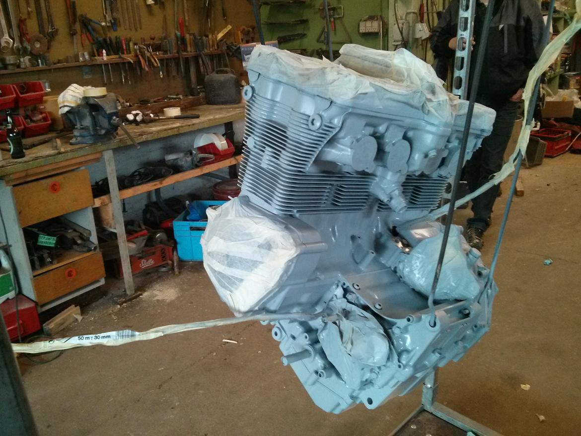 Maling af stel og motor + div. billede 12