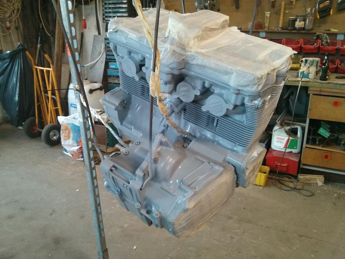 Maling af stel og motor + div. billede 13
