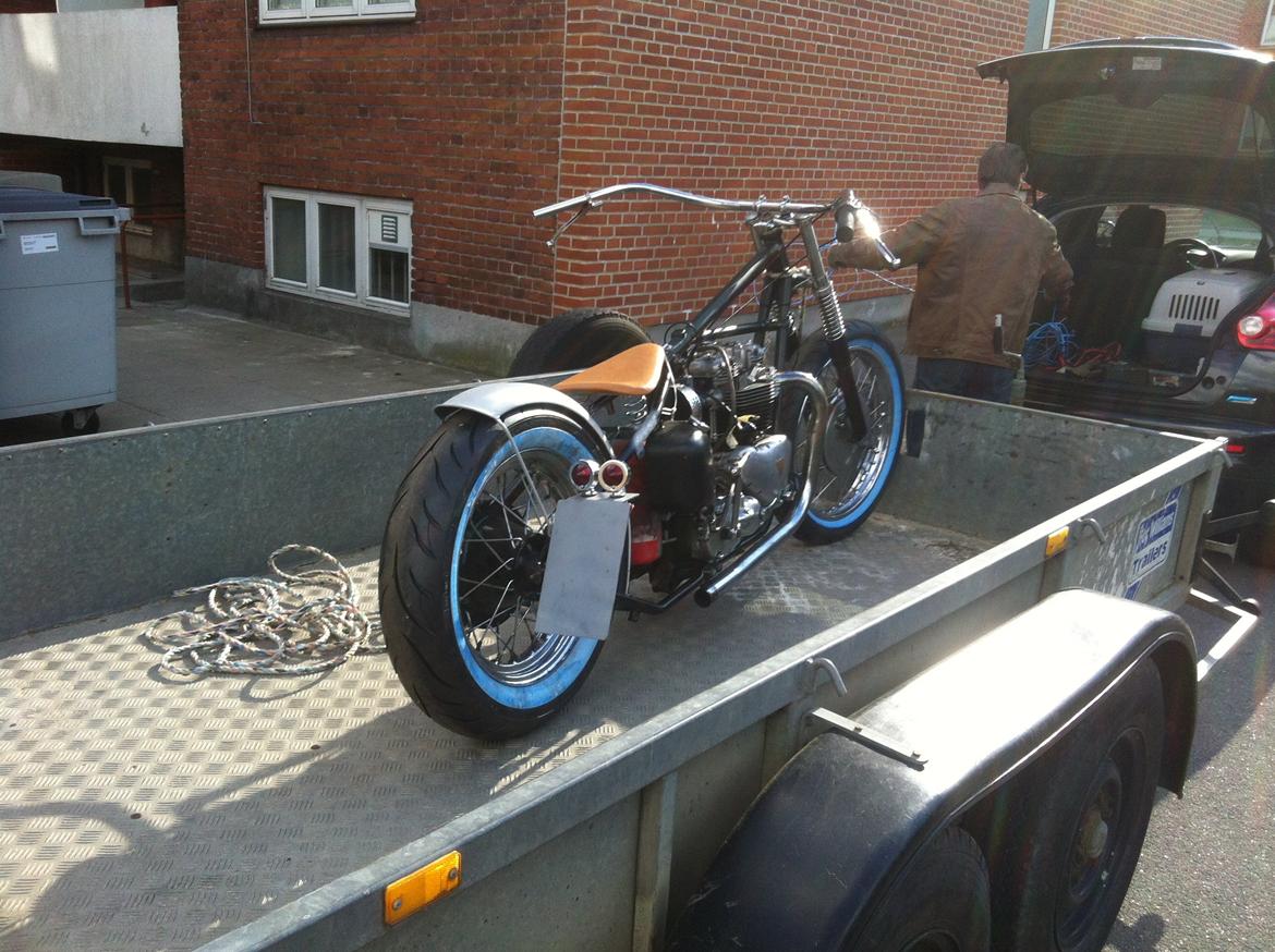 Triumph chopper til bobber. billede 21