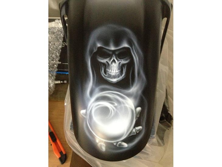CBR 600 - "Ghost Queen" airbrush - Forskærm billede 0