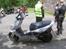MotoBornholm 2007 - Der var mange forskellige cykler, skønt bambusraketterne var i overtal. Blandt andet et antal Duc'er, der meget hurtigt blev omdøbt til LEGO-cykler, og så var der lige pizzamanden fra Horsens. Velo gjorde turen på sin Aprilia Leonardo 150!