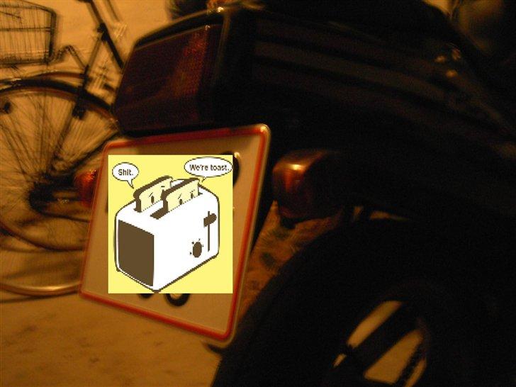 Væk med den grimme Gsx-r 250 røv! - Færdig sen aften.. :p billede 3