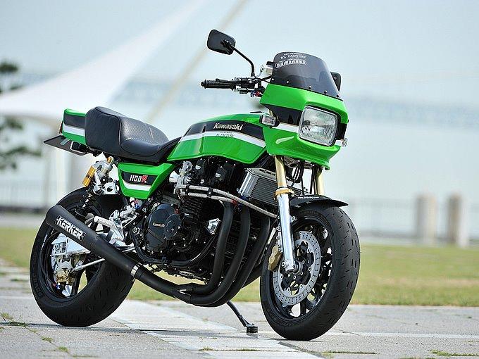 kawasaki gpz 1100 B2 - skulle gerne ende ud noget lignende denne billede 7