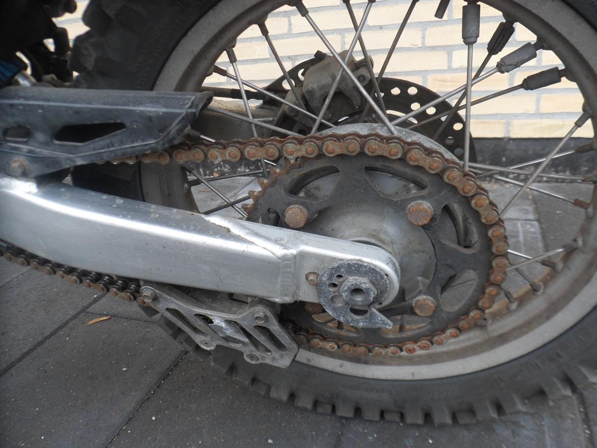renovering/ombygning til gade motard yamaha tt 600 e balgarda (solgt) billede 17