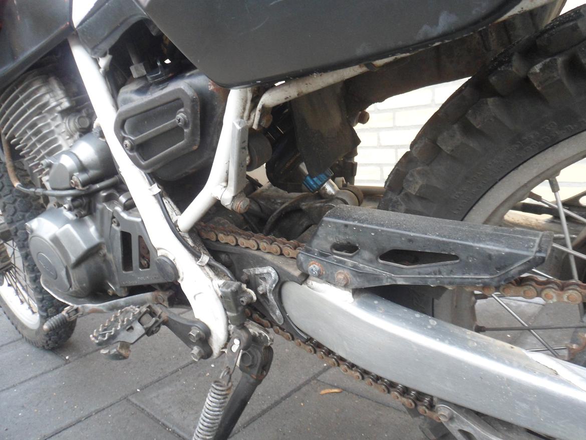 renovering/ombygning til gade motard yamaha tt 600 e balgarda (solgt) billede 18