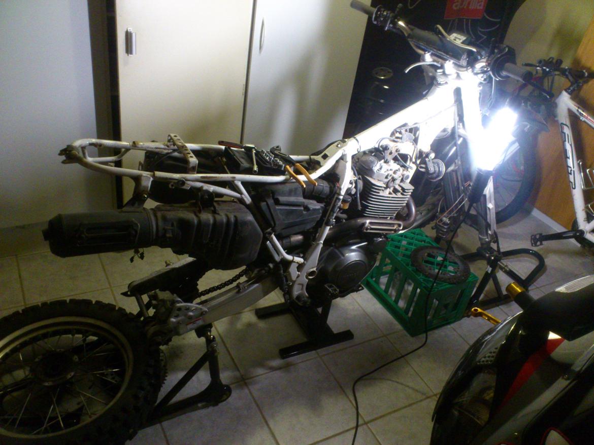 renovering/ombygning til gade motard yamaha tt 600 e balgarda (solgt) billede 22