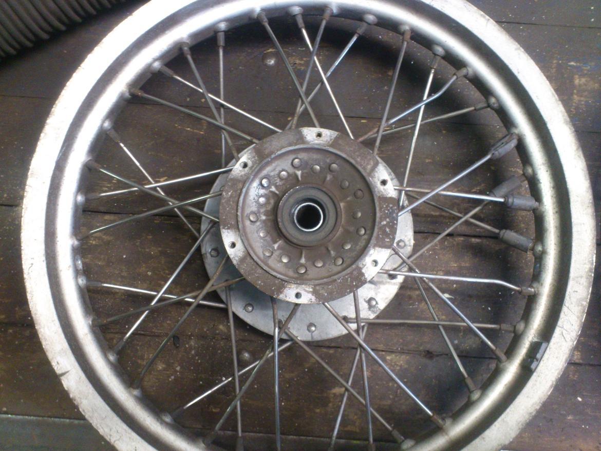 renovering/ombygning til gade motard yamaha tt 600 e balgarda (solgt) billede 25