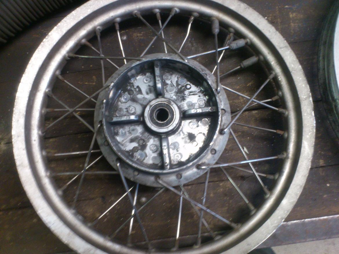 renovering/ombygning til gade motard yamaha tt 600 e balgarda (solgt) billede 26