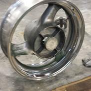 polering af mc fælge