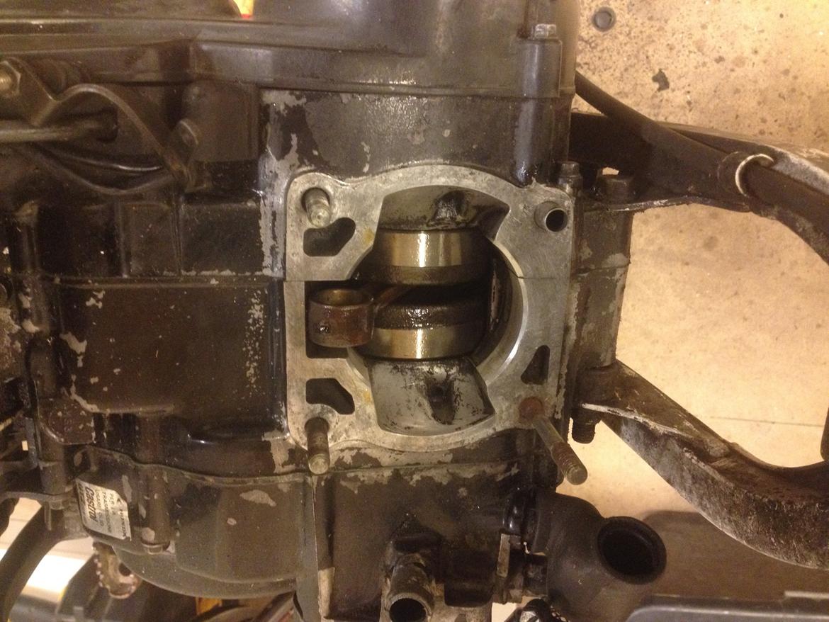 Honda MTX 125 - Det værste stod og pakning fjernet. billede 7