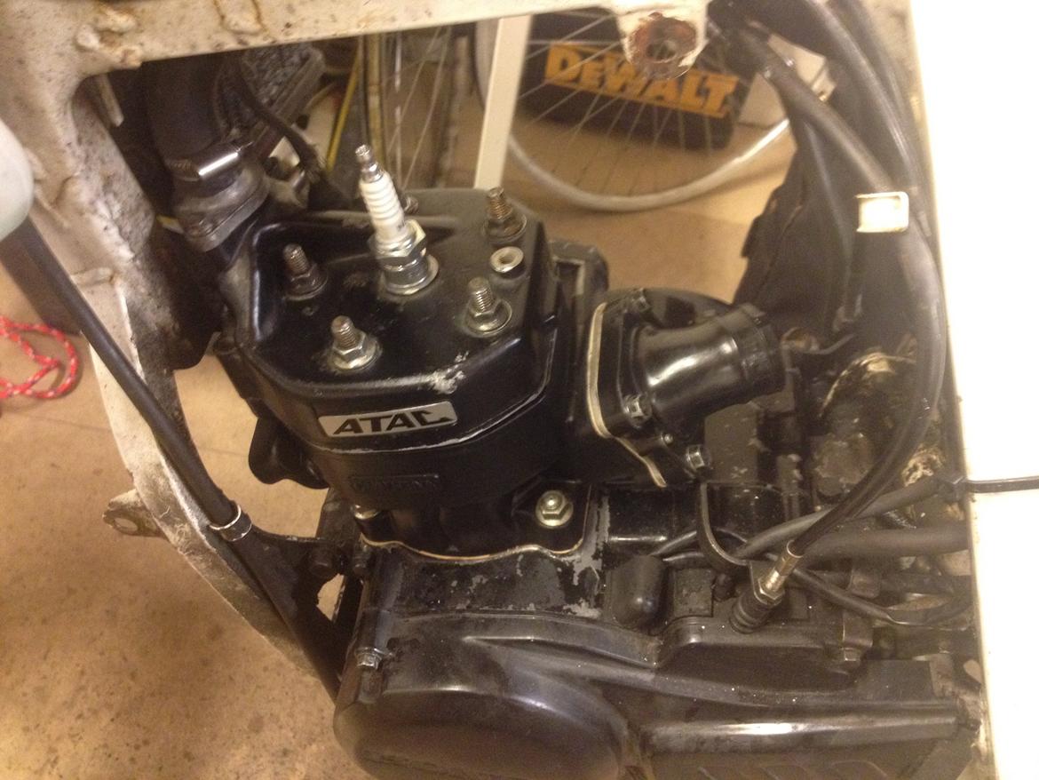 Honda MTX 125 - Så nåede jeg ikke mere, her den 11-02/2014 billede 1