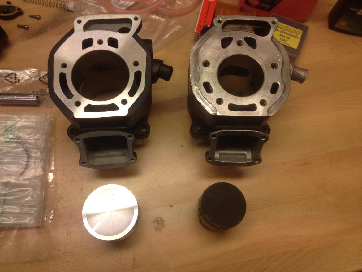 Honda MTX 125 - Ny og gammel billede 9