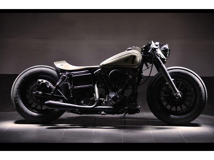 Harley Veteran Bobber/caferacer billede 7