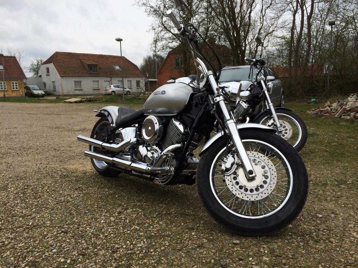 Xvs1100 custom  - Lige da den kom hjem.  billede 3