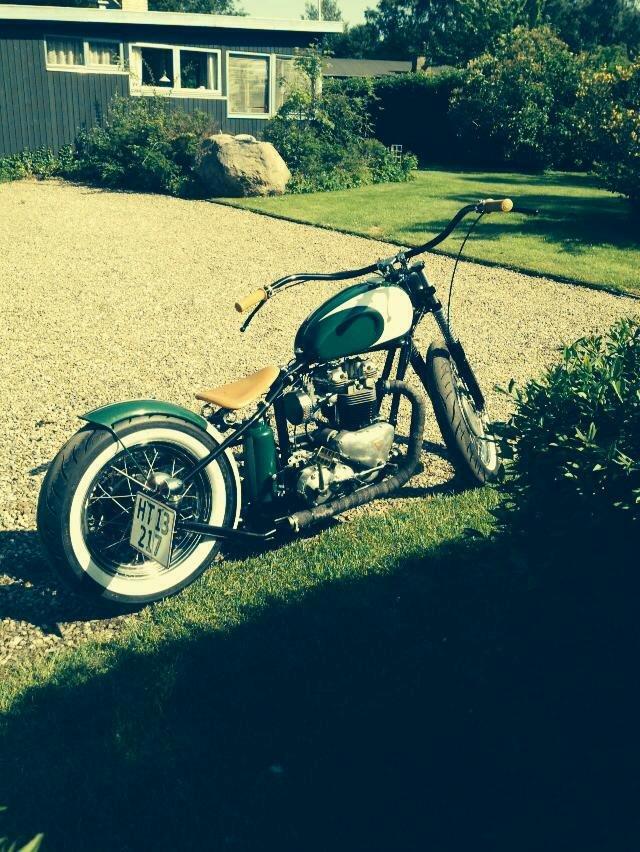 Triumph chopper til bobber. billede 29