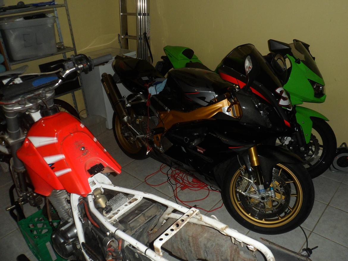 renovering/ombygning til gade motard yamaha tt 600 e balgarda (solgt) billede 36