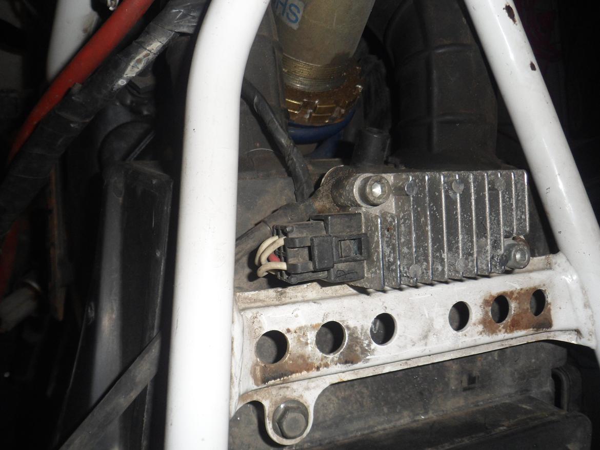 renovering/ombygning til gade motard yamaha tt 600 e balgarda (solgt) billede 38