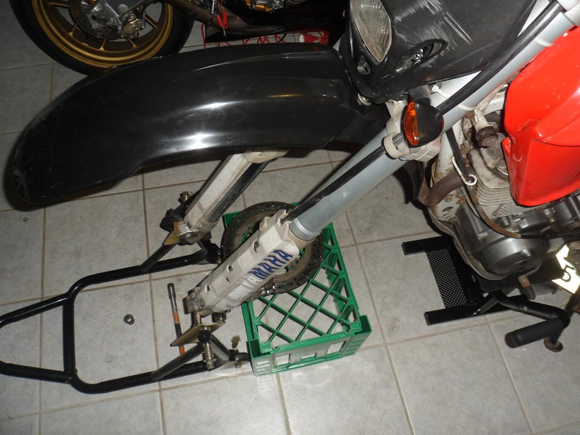 renovering/ombygning til gade motard yamaha tt 600 e balgarda (solgt) billede 35