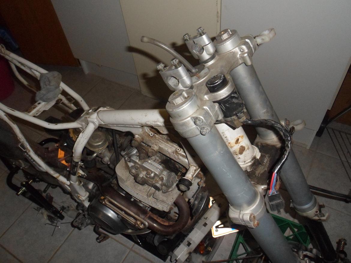 renovering/ombygning til gade motard yamaha tt 600 e balgarda (solgt) billede 49